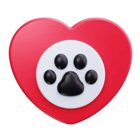 Amor de cachorro  3D Icon