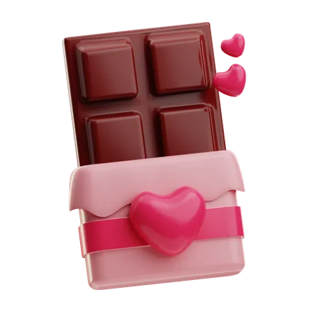 Amor chocolateado  3D Icon