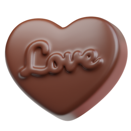 Amor de Chocolate  3D Icon