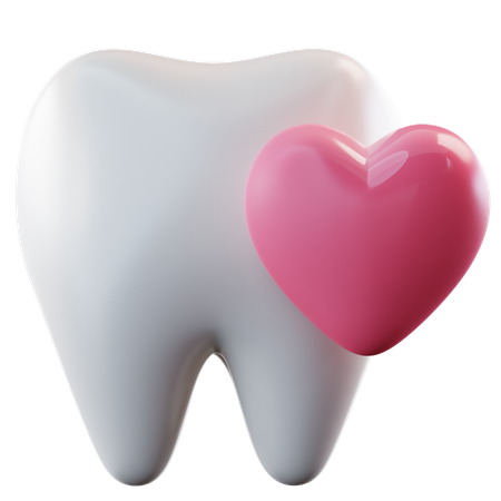 Dentes de amor  3D Icon