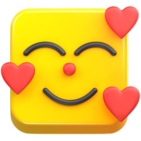 Emoji de amor  3D Icon