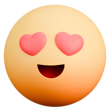 Emoji de amor  3D Icon