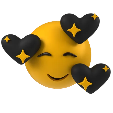 Emoji de amor  3D Icon