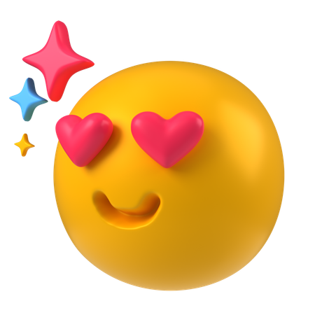 Emoji de amor  3D Icon