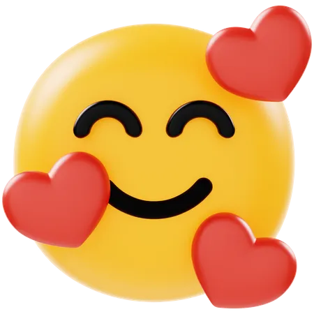 Emoji de amor  3D Icon