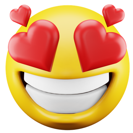 Emoji de amor  3D Icon