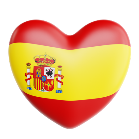 Amor españa  3D Icon