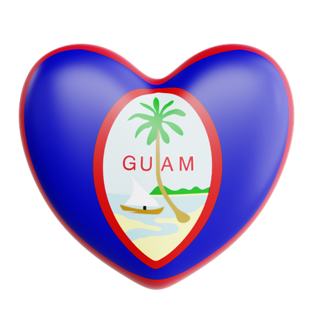 Amo Guam  3D Icon