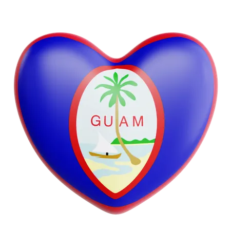 Amo Guam  3D Icon