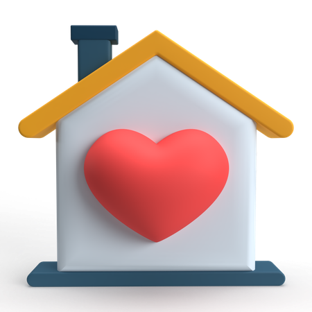 Amor hogareño  3D Icon