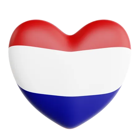 Amo a holanda  3D Icon