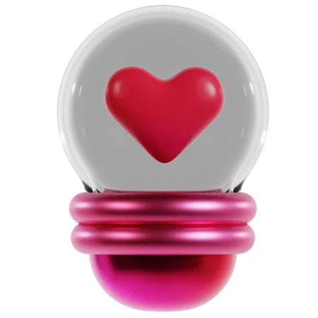 Amor Iluminado dos Namorados  3D Icon