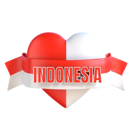 Amor indonesia  3D Icon