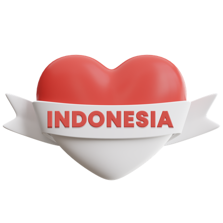 Amor indonesia  3D Icon