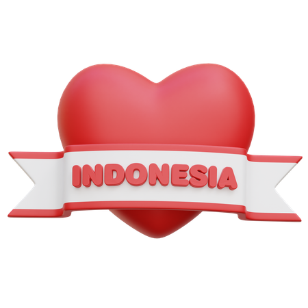 Amor indonesia  3D Icon