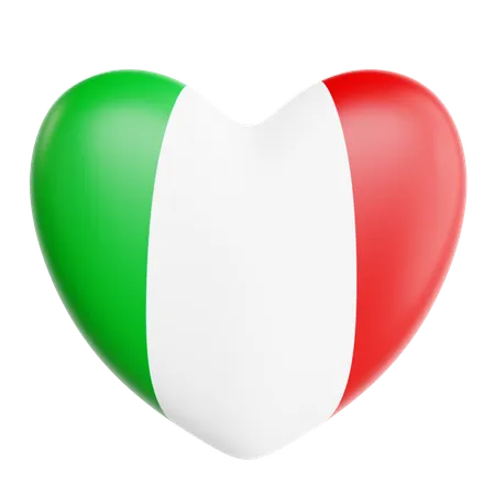 Amo italia  3D Icon