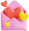 correspondência de amor