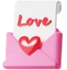 correspondência de amor