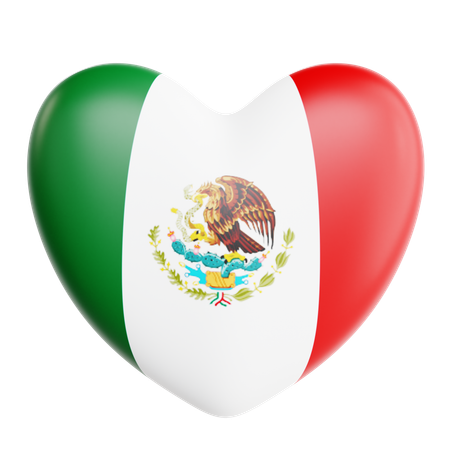 Amo mexico  3D Icon