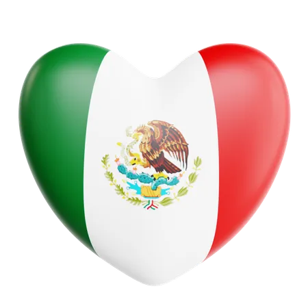 Amo mexico  3D Icon