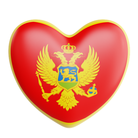 Amo montenegro  3D Icon