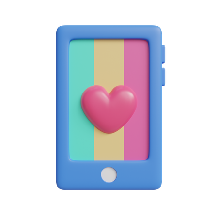 Amor movil  3D Icon