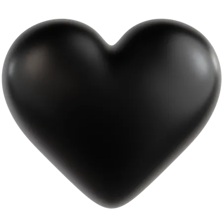 Amor negro  3D Icon