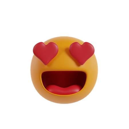 Olho de amor  3D Icon