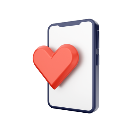 Amor on-line  3D Icon