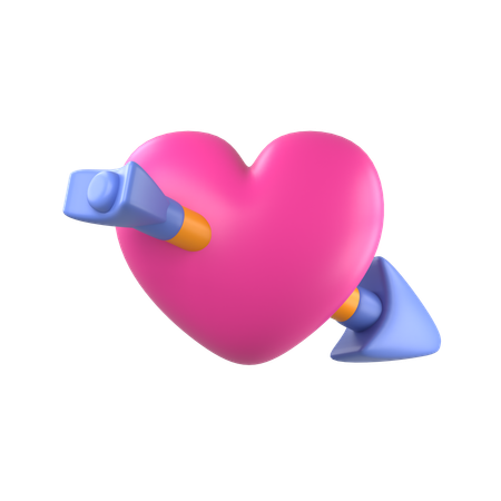 Amor Pfeil  3D Icon