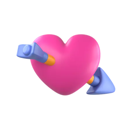 Amor Pfeil  3D Icon