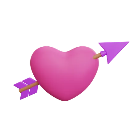 Amor Pfeil  3D Icon