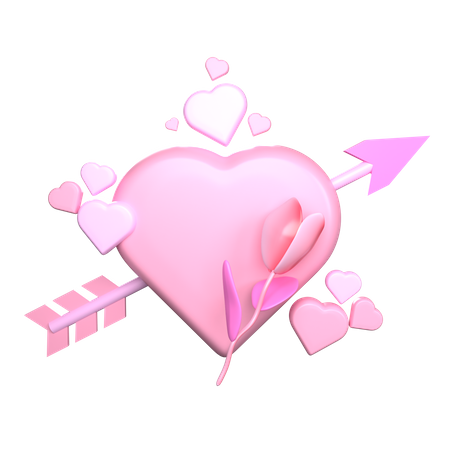 Amor Pfeil  3D Icon