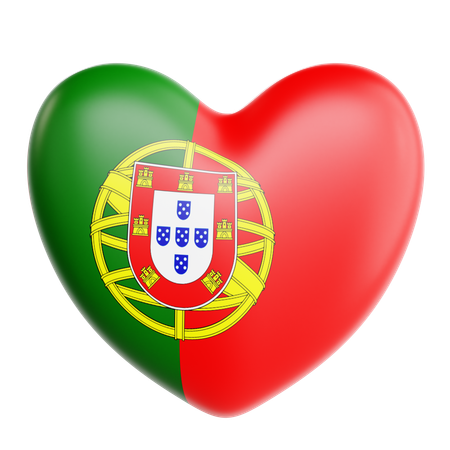 Amo portugal  3D Icon