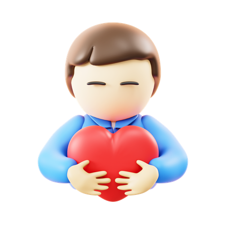 Amor propio  3D Icon