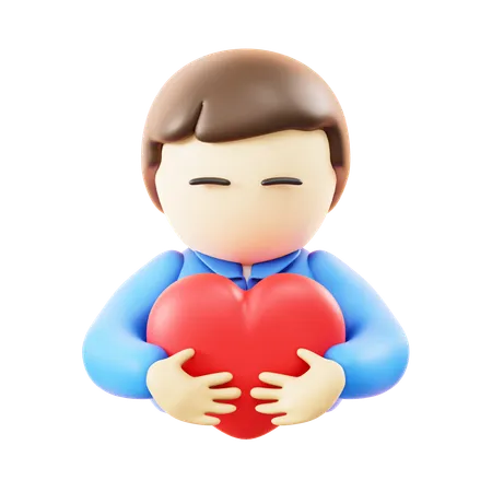 Amor propio  3D Icon