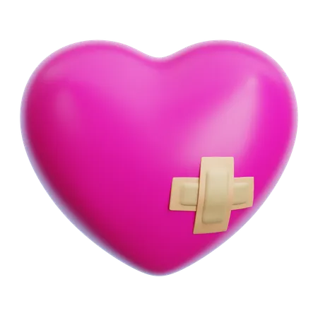 Amor quebrado  3D Icon