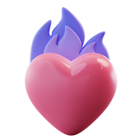 Amor ardente  3D Icon