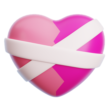 Amor roto  3D Icon