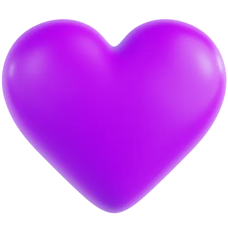 Amor roxo  3D Icon