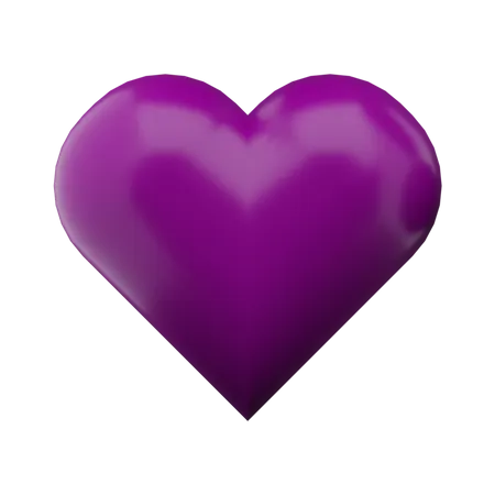 Amo roxo  3D Icon