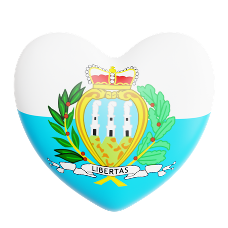 Amo san marino  3D Icon