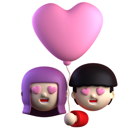 Amor san valentin  3D Icon