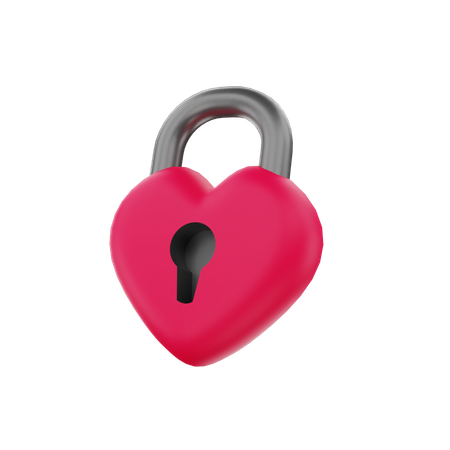 Amor seguridad  3D Icon