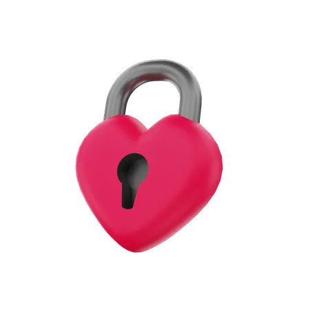 Amor seguridad  3D Icon