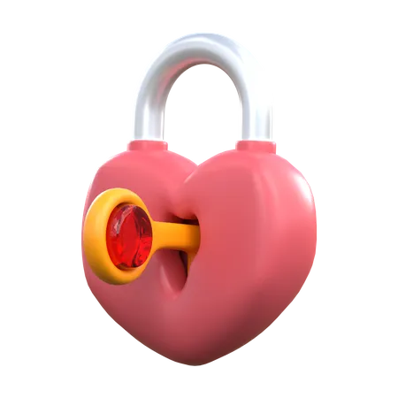 Amor seguridad  3D Icon