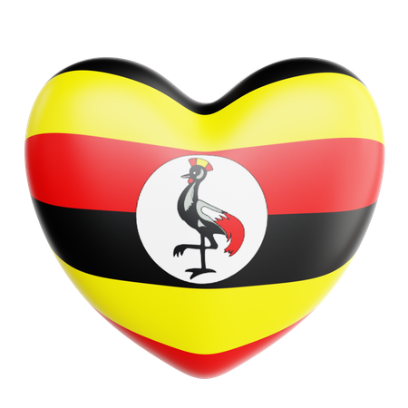 Amo Uganda  3D Icon