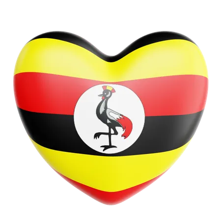 Amo Uganda  3D Icon