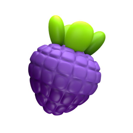 Fruta amoreira  3D Icon