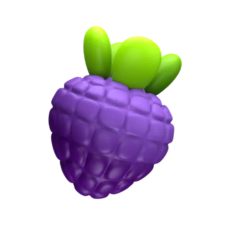 Fruta amoreira  3D Icon